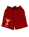 World's Best Mom - Number One Trophy Adult Lounge Shorts-Lounge Shorts-TooLoud-Red-Small-Davson Sales