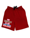 My Mommy is My Hero - Armed Forces - Pink Adult Lounge Shorts by TooLoud-Lounge Shorts-TooLoud-Black-Small-Davson Sales