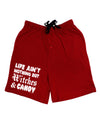 Witches and Candy Adult Lounge Shorts-Lounge Shorts-TooLoud-Red-Small-Davson Sales