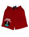 Future Astronaut Color Adult Lounge Shorts-Lounge Shorts-TooLoud-Red-Small-Davson Sales