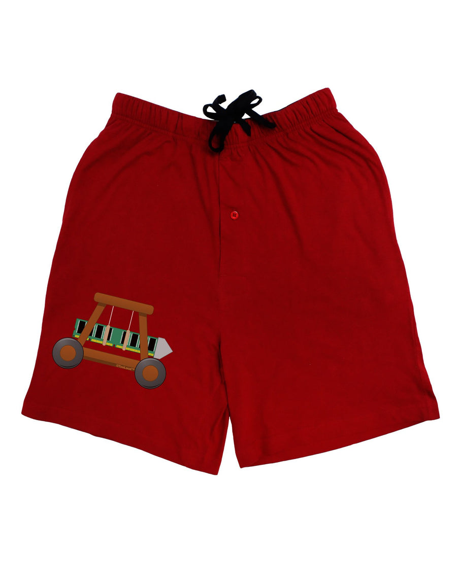 Battering RAM Adult Lounge Shorts-Lounge Shorts-TooLoud-Red-2XL-Davson Sales