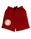 Naughty or Nice Meter Naughty Adult Lounge Shorts-Lounge Shorts-TooLoud-Red-Small-Davson Sales