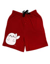 Cute Seal Adult Lounge Shorts - Red or Black by TooLoud-Lounge Shorts-TooLoud-Black-Small-Davson Sales