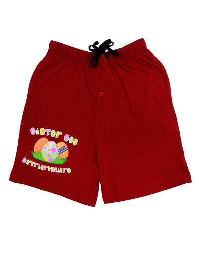 Easter Egg Extraordinaire Adult Lounge Shorts-Lounge Shorts-TooLoud-Red-Small-Davson Sales