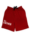 Matching Like Father Like Son Design - Like Father Adult Lounge Shorts by TooLoud-Lounge Shorts-TooLoud-Black-Small-Davson Sales