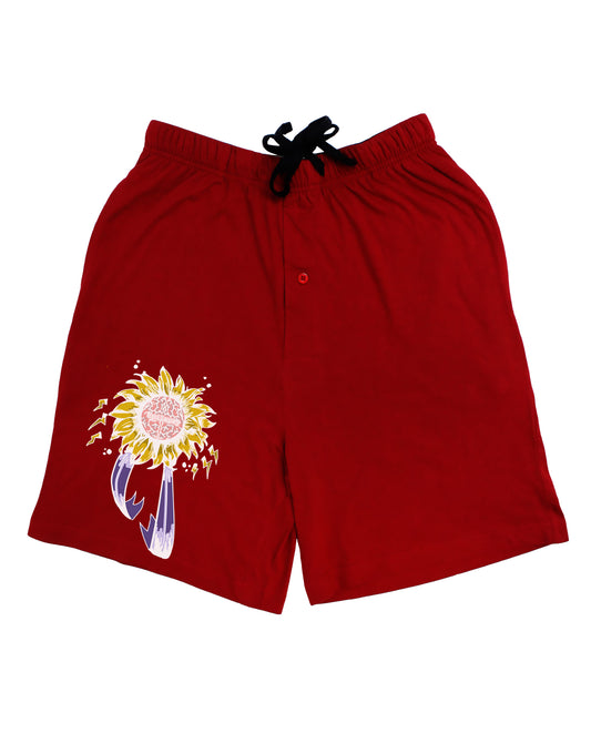 Epilepsy Awareness Dark Adult Lounge Shorts-Lounge Shorts-TooLoud-Red-Small-Davson Sales