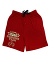 St Patricks Day Drinking Team Adult Lounge Shorts-Lounge Shorts-TooLoud-Red-Small-Davson Sales