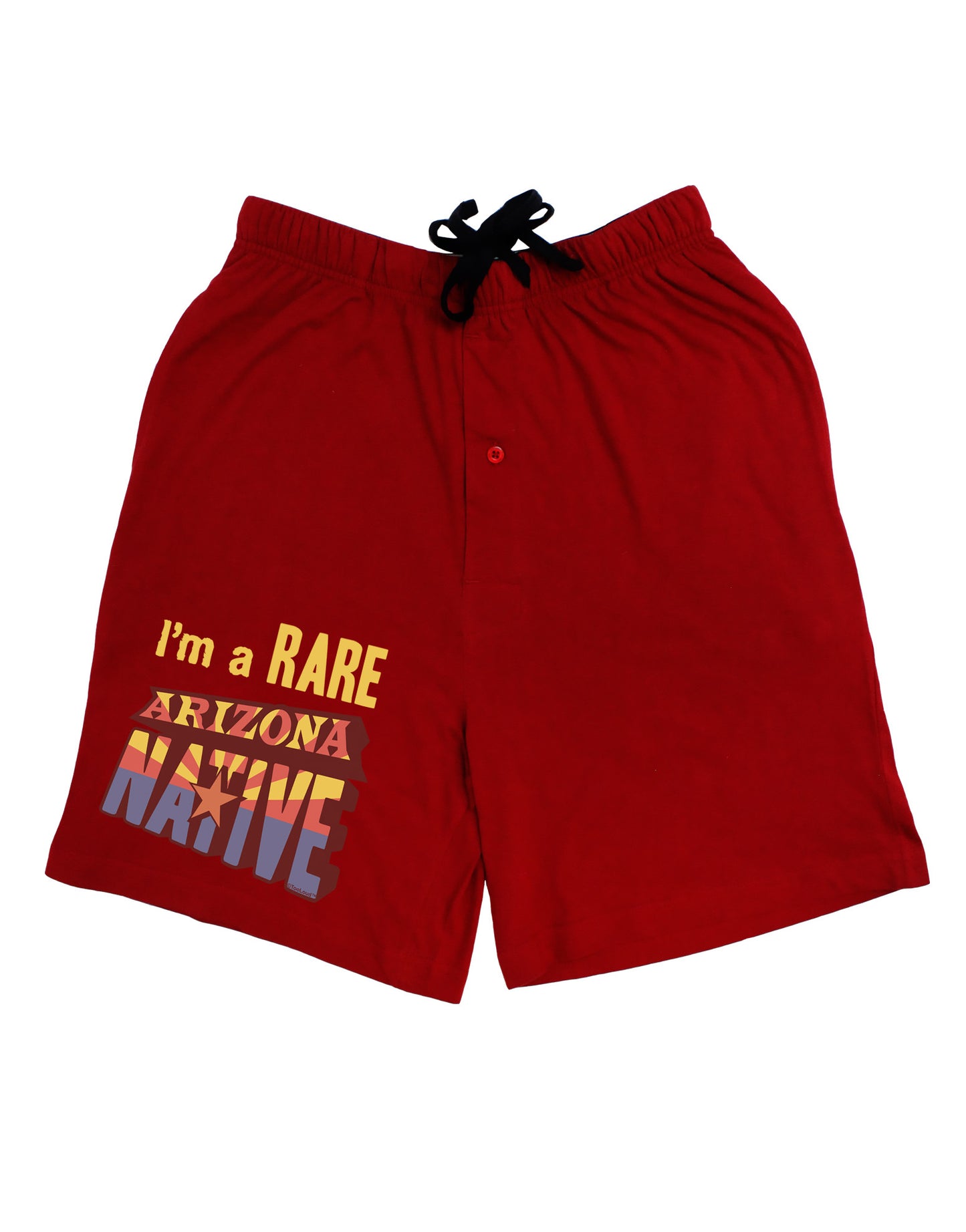 I'm a Rare Arizona Native Adult Lounge Shorts-Lounge Shorts-TooLoud-Red-Small-Davson Sales