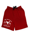 Camp Half Blood Cabin 8 Artemis Adult Lounge Shorts-Lounge Shorts-TooLoud-Red-Small-Davson Sales