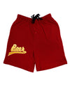 Beer Jersey Adult Lounge Shorts-Lounge Shorts-TooLoud-Red-Small-Davson Sales