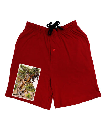 Bristlecone Pines Adult Lounge Shorts-Lounge Shorts-TooLoud-Red-Small-Davson Sales