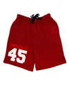 Impeach 45 Adult Lounge Shorts by TooLoud-TooLoud-Red-Small-Davson Sales