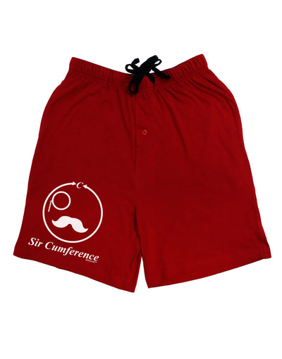 Sir Cumference Adult Lounge Shorts-Lounge Shorts-TooLoud-Red-Small-Davson Sales