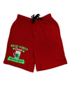 Real Girls Drink Green Beer Adult Lounge Shorts-Lounge Shorts-TooLoud-Red-Small-Davson Sales