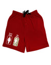 TooLoud Your Wife My Wife Military Adult Lounge Shorts-Lounge Shorts-TooLoud-Red-Small-Davson Sales