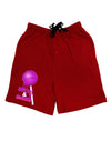 Sticky & Sweet Lollipop Adult Lounge Shorts-Lounge Shorts-TooLoud-Red-Small-Davson Sales