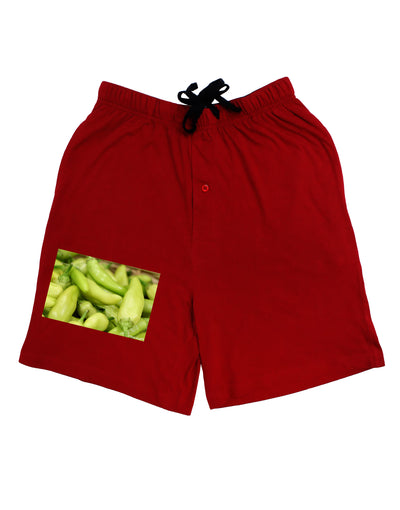 Buy Local - Jalapenos Adult Lounge Shorts-Lounge Shorts-TooLoud-Red-Small-Davson Sales