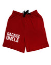 Badass Uncle Adult Lounge Shorts by TooLoud-Lounge Shorts-TooLoud-Black-Small-Davson Sales