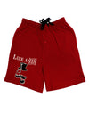 Like A Sir - Super Classy Adult Lounge Shorts - Red or Black-Lounge Shorts-TooLoud-Red-Small-Davson Sales
