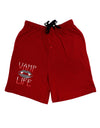Vamp Life Adult Lounge Shorts-Lounge Shorts-TooLoud-Red-Small-Davson Sales