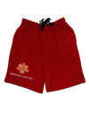 Thanksgiving Cooking Team - Turkey Adult Lounge Shorts - Red or Black by TooLoud-Lounge Shorts-TooLoud-Black-Small-Davson Sales