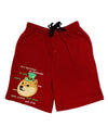 St Patricks Day Leprechaun Doge Adult Lounge Shorts-Lounge Shorts-TooLoud-Red-Small-Davson Sales