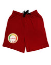 Naughty or Nice Meter Nice Adult Lounge Shorts-Lounge Shorts-TooLoud-Red-Small-Davson Sales