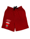 Red Cup Satan Coffee Adult Lounge Shorts by-Lounge Shorts-TooLoud-Red-Small-Davson Sales