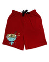 TooLoud Matching Lovin You Blue Pho Bowl Dark Adult Lounge Shorts-Lounge Shorts-TooLoud-Red-Small-Davson Sales