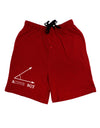 Acute Boy Adult Lounge Shorts-Lounge Shorts-TooLoud-Red-Small-Davson Sales