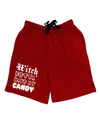 TooLoud Witch Betta Have My Candy Adult Lounge Shorts-Lounge Shorts-TooLoud-Red-Small-Davson Sales