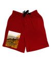 Nature Photography - Gentle Sunrise Adult Lounge Shorts by-Lounge Shorts-TooLoud-Red-Small-Davson Sales