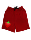 Chili Pepper Heart Adult Lounge Shorts-Lounge Shorts-TooLoud-Red-Small-Davson Sales