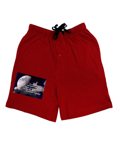 Our Darkest Moments Adult Lounge Shorts-Lounge Shorts-TooLoud-Red-Small-Davson Sales