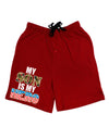 My Son is My Hero - Armed Forces Adult Lounge Shorts by TooLoud-Lounge Shorts-TooLoud-Black-Small-Davson Sales