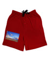 Garden of the Gods Colorado Adult Lounge Shorts-Lounge Shorts-TooLoud-Red-Small-Davson Sales