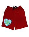 Happy First Mother's Day Mommy - Blue Adult Lounge Shorts by TooLoud-Lounge Shorts-TooLoud-Black-Small-Davson Sales