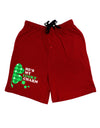 He's My Lucky Charm - Right Adult Lounge Shorts-Lounge Shorts-TooLoud-Red-Small-Davson Sales