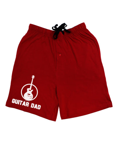 Guitar Dad Adult Lounge Shorts by TooLoud-Lounge Shorts-TooLoud-Black-Small-Davson Sales