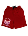 I Can't Bear to be Without You Relaxed Fit Adult Lounge Shorts by-Lounge Shorts-TooLoud-Red-Small-Davson Sales