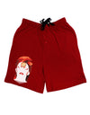 The Zig Adult Lounge Shorts-Lounge Shorts-TooLoud-Red-Small-Davson Sales