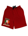 Paddy's Irish Pub Adult Lounge Shorts by TooLoud-Lounge Shorts-TooLoud-Red-Small-Davson Sales