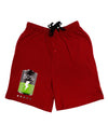 Half Energy 50 Percent Adult Lounge Shorts-Lounge Shorts-TooLoud-Red-Small-Davson Sales