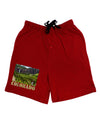 Beautiful Cliffs Colorado Adult Lounge Shorts by-Lounge Shorts-TooLoud-Red-Small-Davson Sales