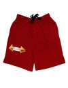 Unfortunate Cookie Adult Lounge Shorts-Lounge Shorts-TooLoud-Red-Small-Davson Sales