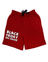 Black Friday Bag Holder Adult Lounge Shorts-Lounge Shorts-TooLoud-Red-Small-Davson Sales