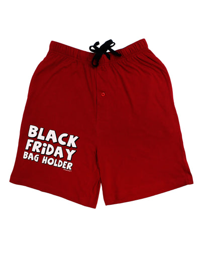 Black Friday Bag Holder Adult Lounge Shorts-Lounge Shorts-TooLoud-Red-Small-Davson Sales