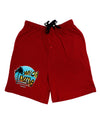 Whoa Dude Adult Lounge Shorts by TooLoud-Lounge Shorts-TooLoud-Red-Small-Davson Sales