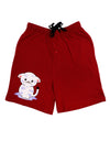 Wet Pussycat Adult Lounge Shorts-Lounge Shorts-TooLoud-Red-Small-Davson Sales