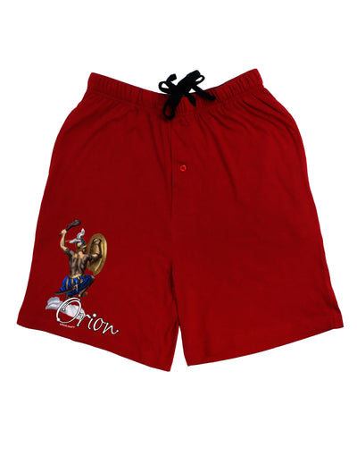 Orion Color Illustration Adult Lounge Shorts-Lounge Shorts-TooLoud-Red-Small-Davson Sales